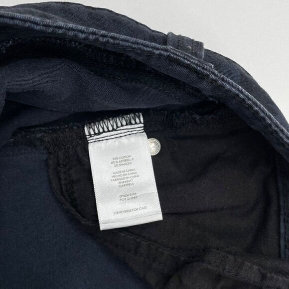 CABI Floral Lace Print Skinny Jean Navy Blue - Picture 5 of 9